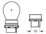 OSRAM ORIGINAL 12V P27W