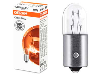 OSRAM ORIGINAL 24V T4W BAS9S