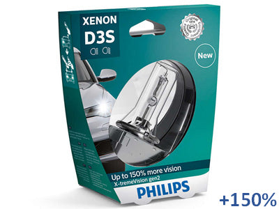 PHILIPS D3S +150%  EXTREMEVISION GEN2 BLISTER