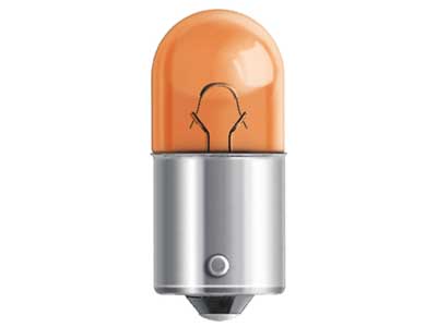 OSRAM ORIGINAL 12V 10W RY10W BAU15S AMBER