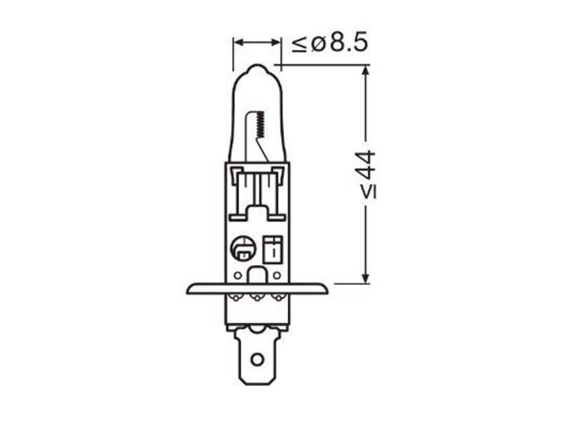 OSRAM NIGHT BREAKER LASER 12V H1
