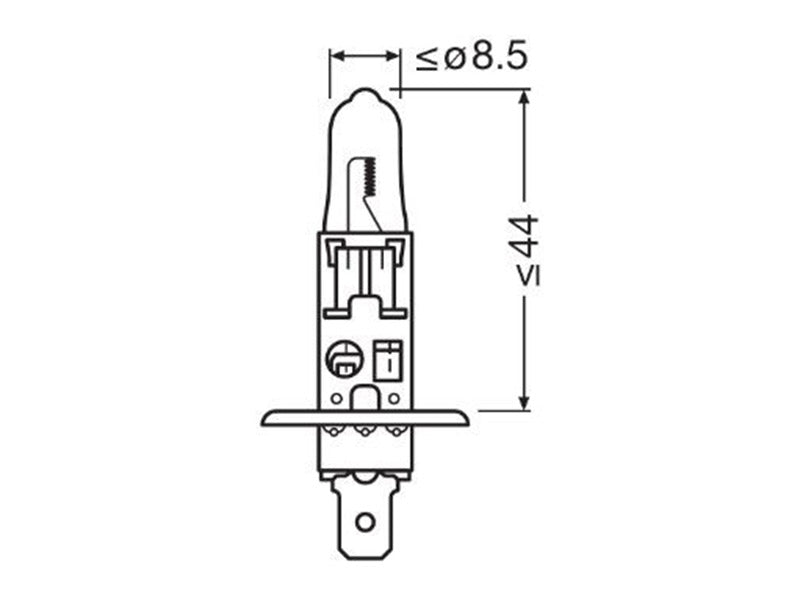 OSRAM ULTRA LIFE 12V H1 POLTTIMOPARI