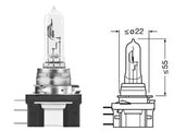 OSRAM ORIGINAL 24V H15