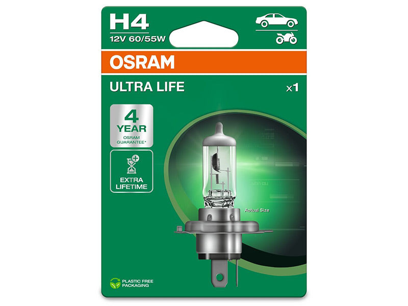 OSRAM ULTRA LIFE 12V H4 SINGLE