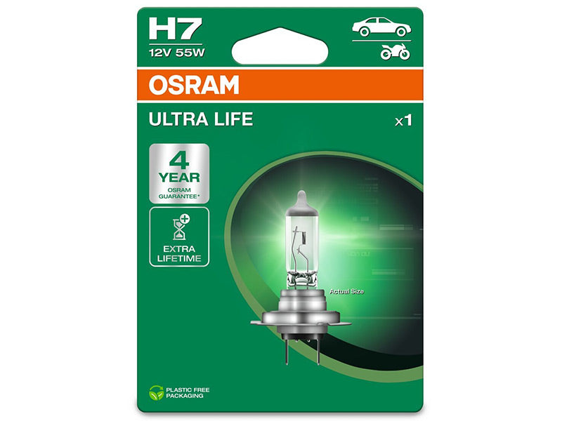 OSRAM ULTRA LIFE 12V H7 SINGLE