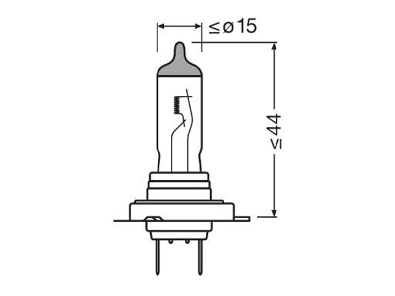 OSRAM ULTRA LIFE 12V H7 SINGLE