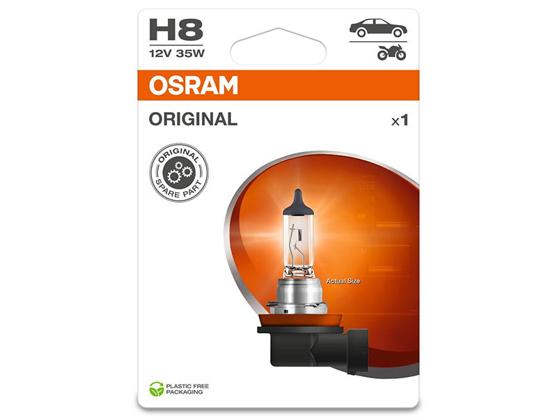 OSRAM ORIGINAL H8 12V SINGLE