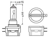 OSRAM ORIGINAL 12V H11B BOX