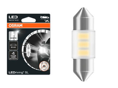 OSRAM # LEDRIVING SL 12V C5W 31MM COOL WHITE