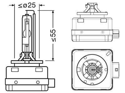 OSRAM XENARC ORIGINAL D3R