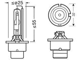 OSRAM XENARC ORIGINAL D4S