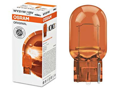 OSRAM ORIGINAL 12V WY21W AMBER