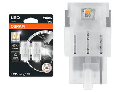 OSRAM LEDRIVING SL 12V W21W AMBER