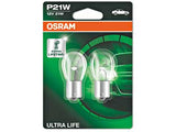 OSRAM ULTRA LIFE 12V P21W DOUBLE BLISTER