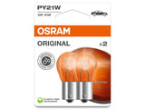 OSRAM ORIGINAL 12V PY21W DOUBLE