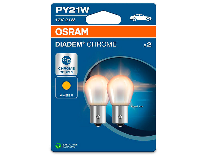 OSRAM DIADEM 12V PY21W CHROME