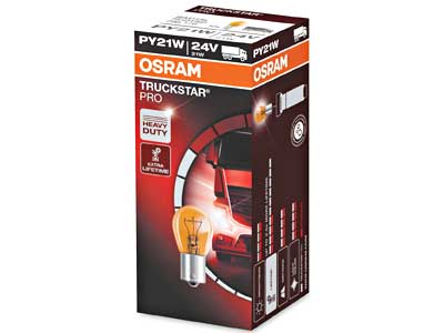 OSRAM TRUCKSTAR PRO 24V PY21W