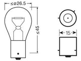 OSRAM TRUCKSTAR PRO 24V PY21W