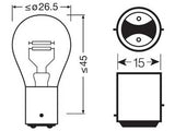 OSRAM ORIGINAL 24V P21/5W