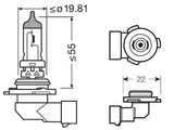 OSRAM NIGHT BREAKER LASER 12V HB4 9006