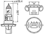 OSRAM ORIGINAL 12V H13