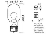 OSRAM ORIGINAL 12V W16W