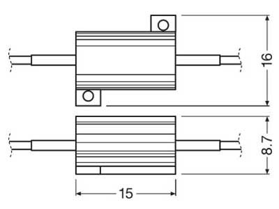OSRAM LEDRIVING CANBUS CONTROL UNIT 5W 2-PACK