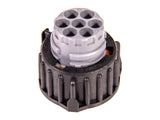 LIITINPISTOKE 7-NAP.HARMAA (KEY B) AMP 1,5MM N.-LIITTIMILLE