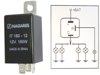 VILKKURELE 12V 3N NAGARES