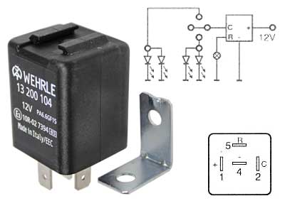 VILKKURELE LED 12V 0-30W 4-NAP