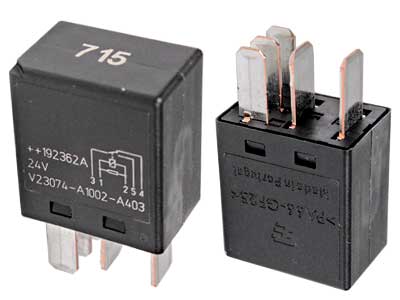 MIKRORELE TE 24V 20/30A 87A VASTUKSELLA