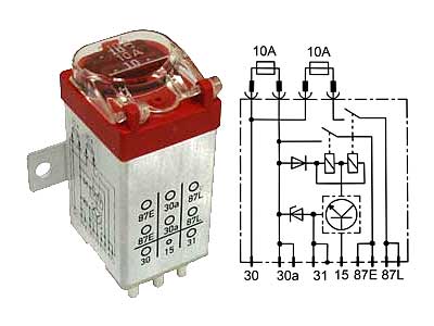RELE ABS MB W201,W202 9-NAP