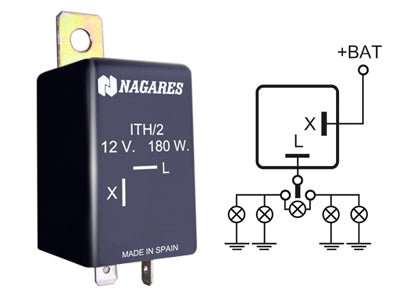 VILKKURELE 12V 2N NAGARES