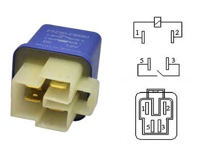 RELE NISSAN 12V 20A 4-NAP