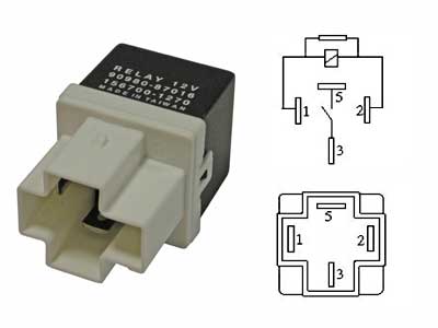 RELE 12V 4-N TOYOTA,MITSU