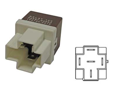 RELE 12V 5-NAP. TOYOTA