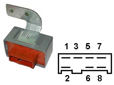 RELE 12V 7-N. HONDA CIVIC