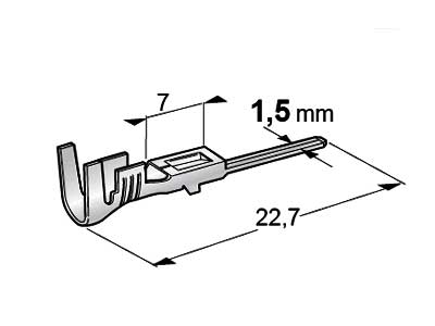 UROSLIITIN AMP SUPERSEAL 1.5 0,75-1,5MM² *