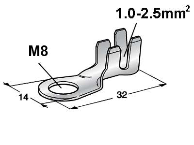 KAAPELIKENKÄ M8 1-2,5MM2 JOHDOLLE