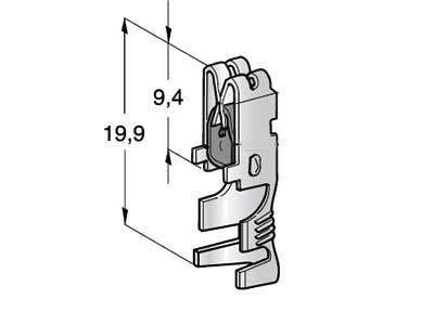 LIITIN UNI F630 CLIP 0,5 -1,5 MM2