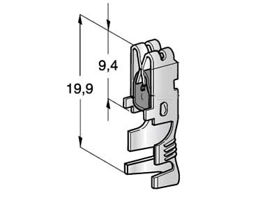 LIITIN UNI F630 CLIP 2-3MM2
