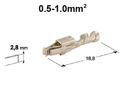 LIITIN 2,8 N. JP-TIMER 0,5-1MM2