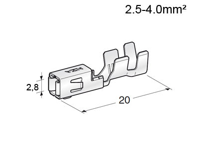 LIITIN MINI F280 2,5-4MM2