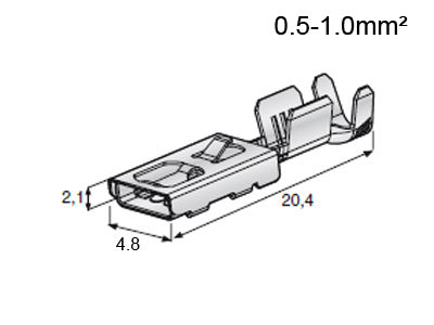 LIITIN N. F 480E 0,5-1MM2