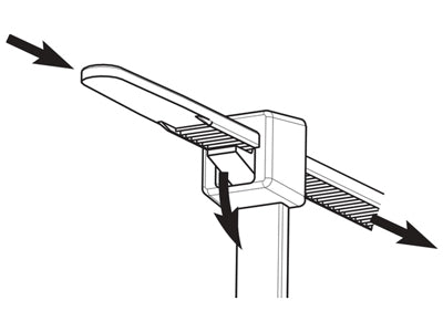 HELLERMAN AVATTAVA NIPPISIDE100KPL 250X4,6 MUSTA