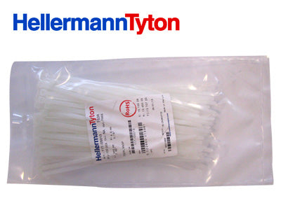 HELLERMAN NIPPUSIDE # 100KPL 150X3,5 VALKOINEN
