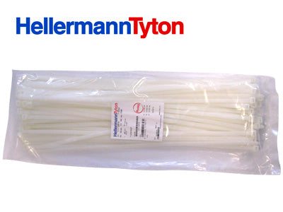 HELLERMAN NIPPUSIDE 100KPL 390X4,6 VALKOINEN