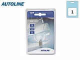 POLTTIMO AUTOLINE 12V H6W BAX9S BLISTER