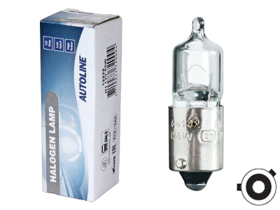POLTTIMO AUTOLINE 12V H6W BAX9S