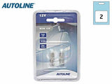 POLTTIMOPARI AUTOLINE 12V 3W T10 BLISTER